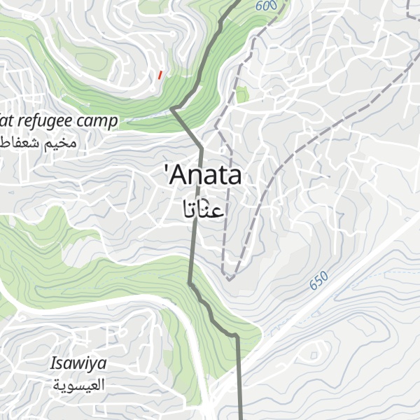 Map of Ra’s Kharrūbah