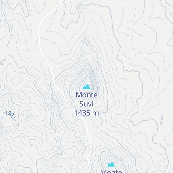 Map of Monte Suvi