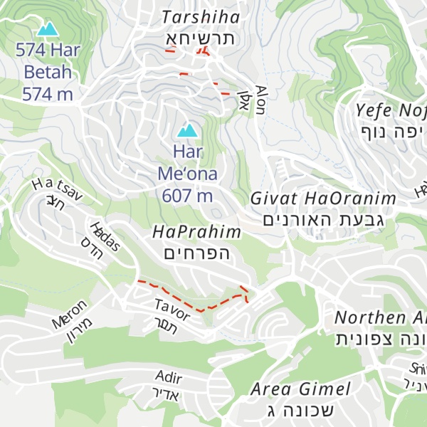 Map of Har Meona