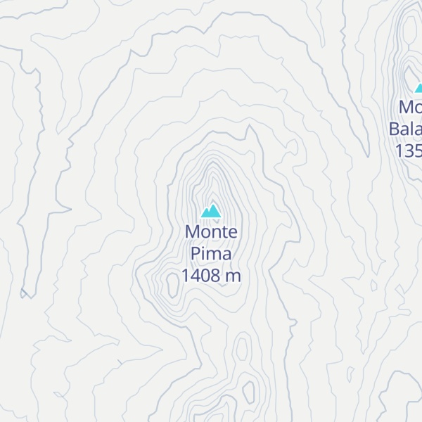 Map of Monte Pima