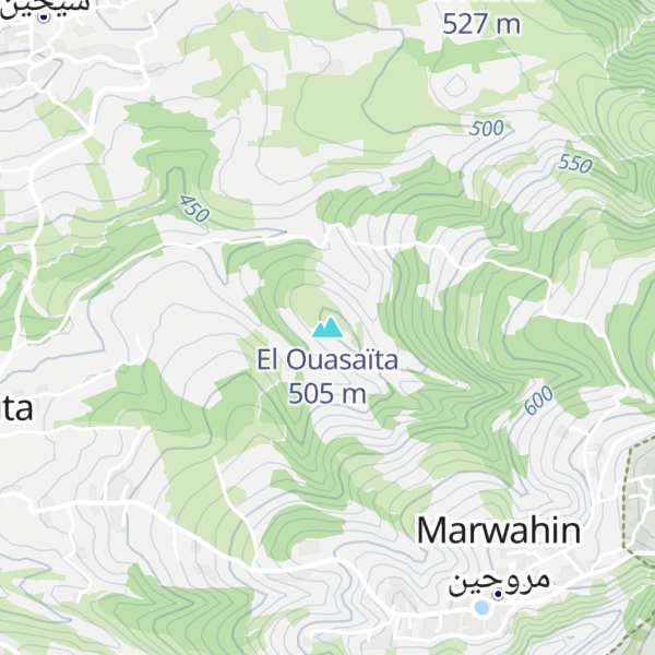 Map of El Ouasaïta
