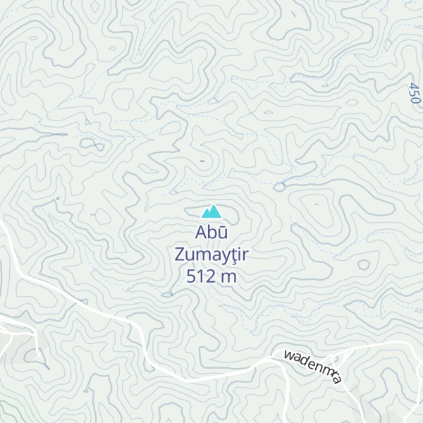 Map of Abū Zumayţir
