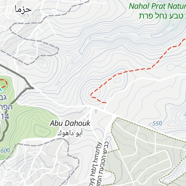Map of Kh. Almit