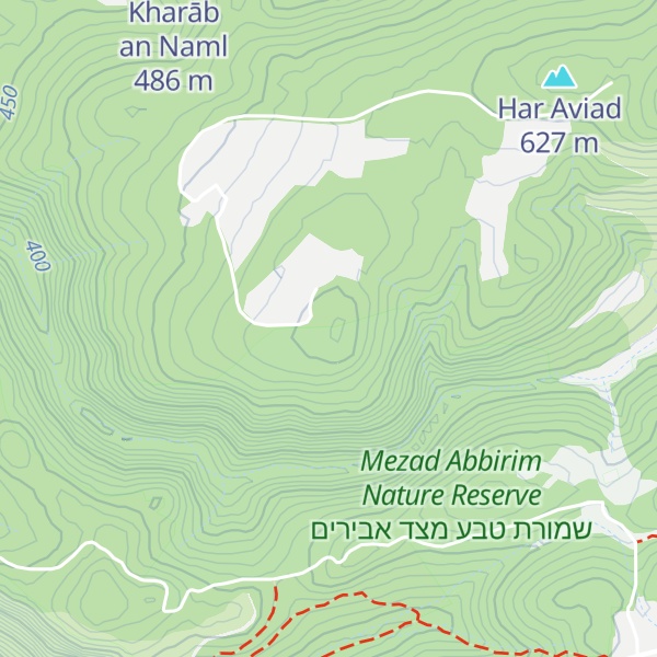 Map of Har Avi‘ad