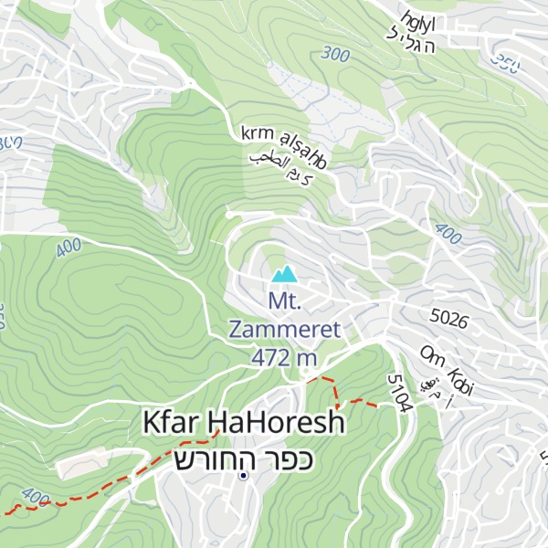 Map of Har Baharan