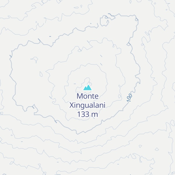 Map of Monte Xingualani