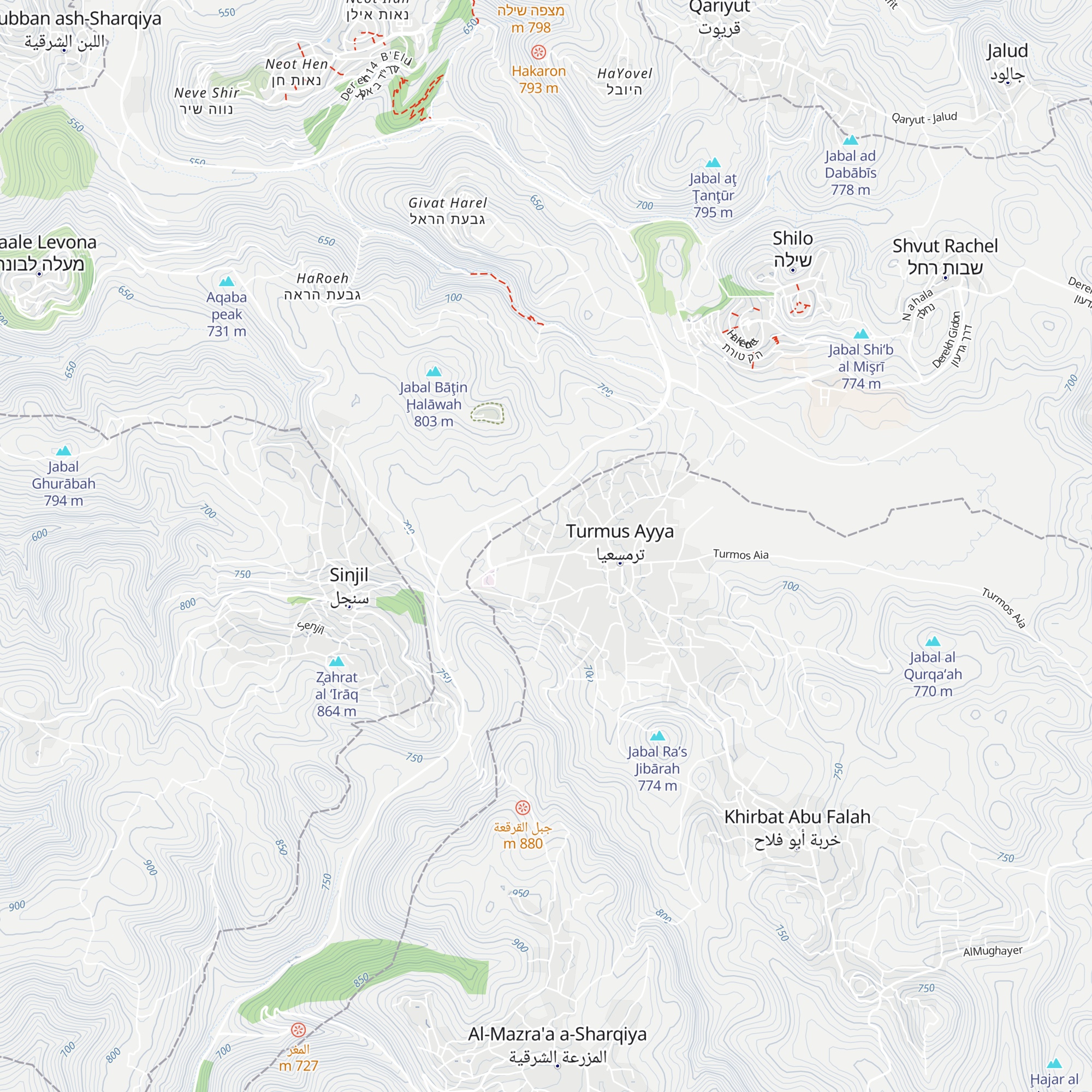 Noofal map