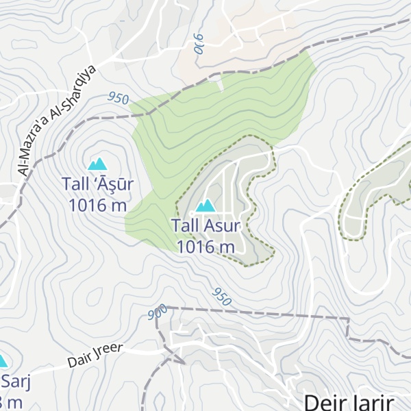 Map of Tall Asur