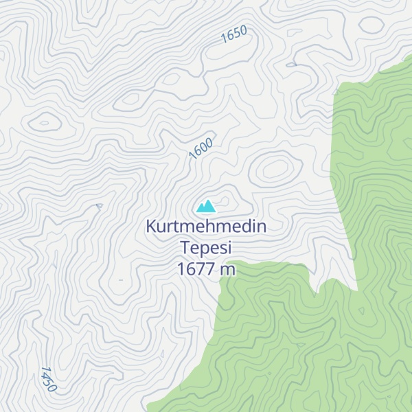 Map of Kurtmehmedin Tepesi
