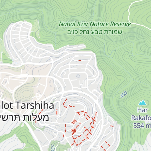 Map of Har Raqqafot