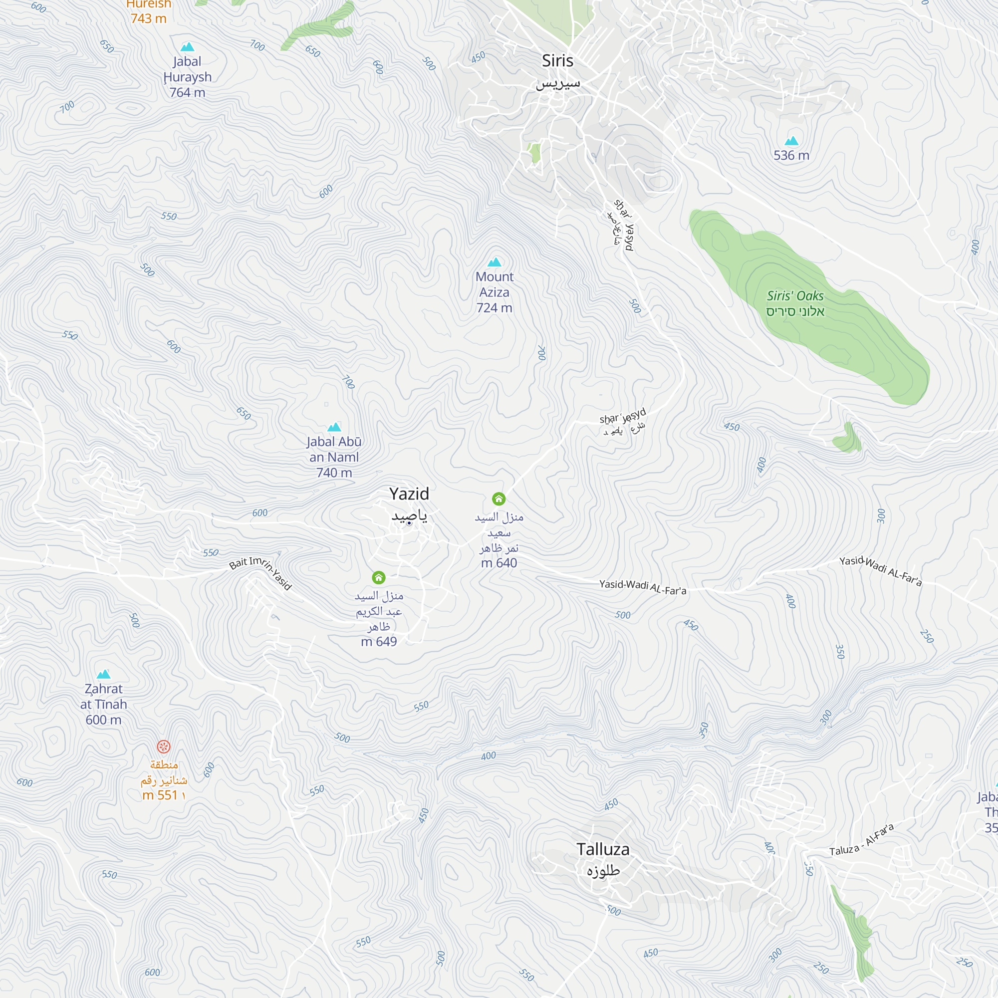 منزل السيد سعيد نمر ظاهر map
