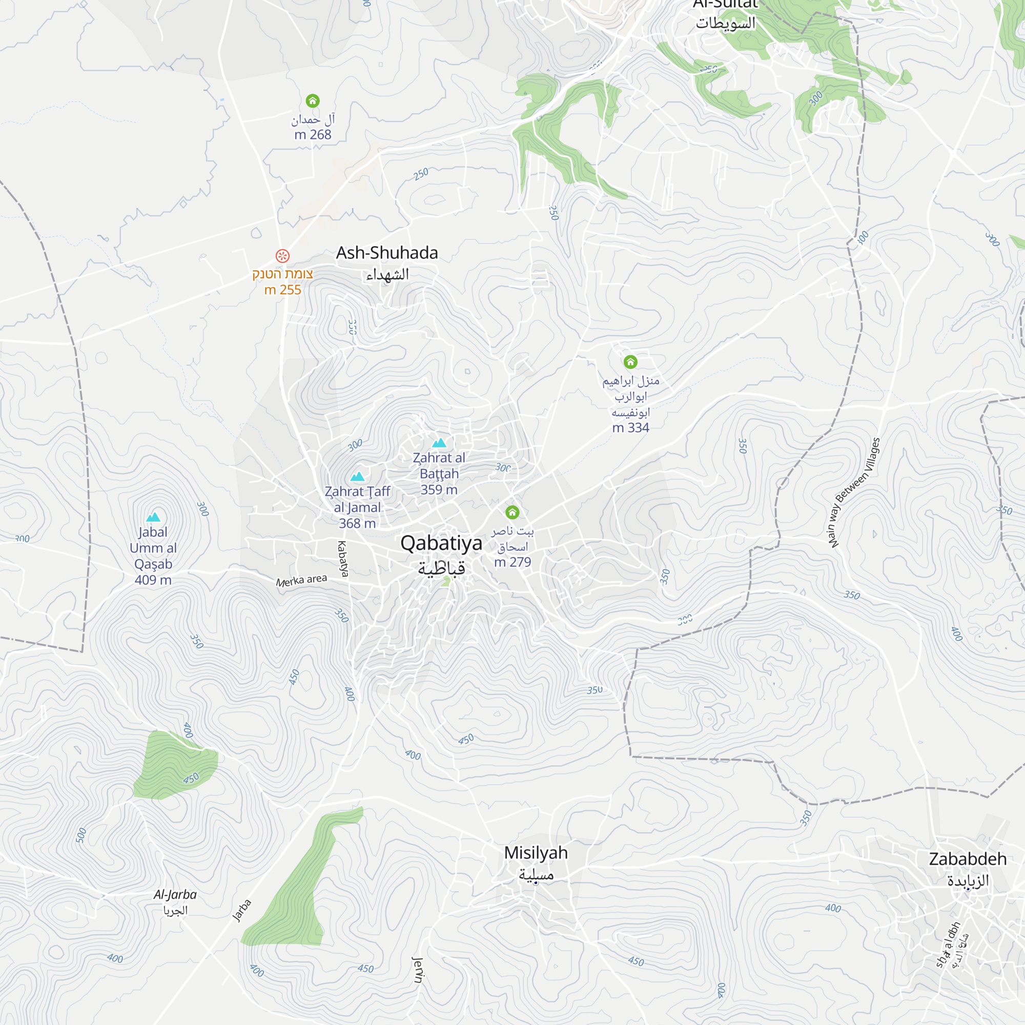 ببت ناصر اسحاق map