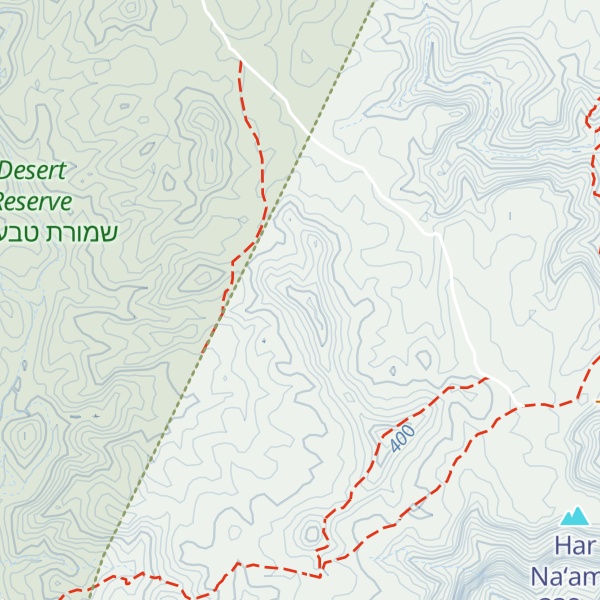Map of Mt. Namer