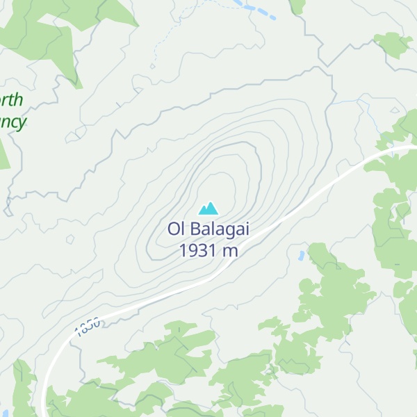Map of Ol Balagai