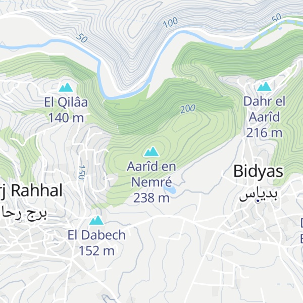 Map of Aarîd en Nemré