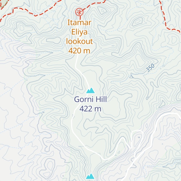 Map of Gorni Hill