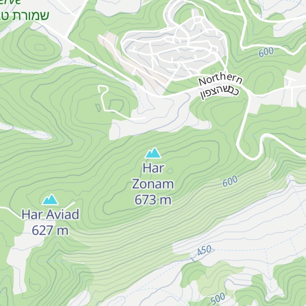 Map of Har Zonam