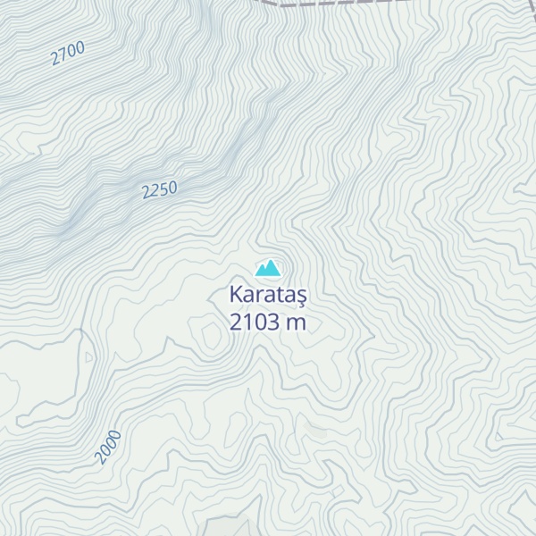 Map of Karataş