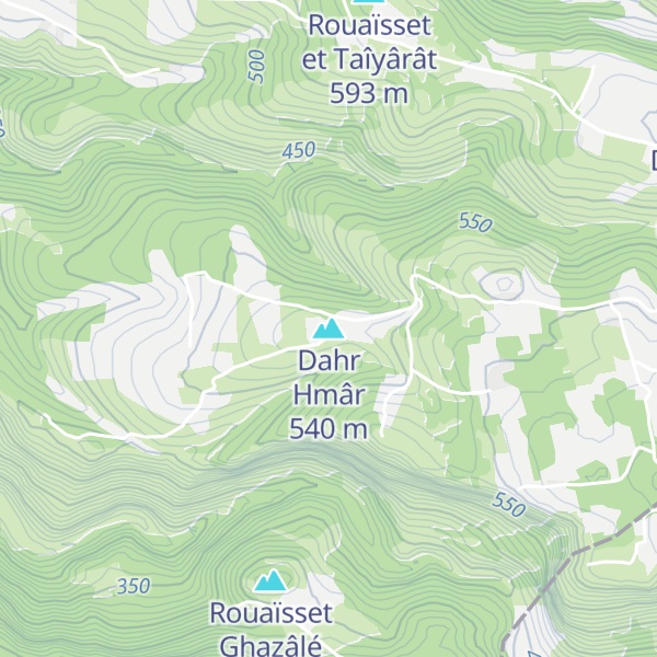 Map of Dahr Hmâr