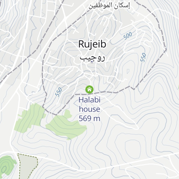 Map of Halabi house