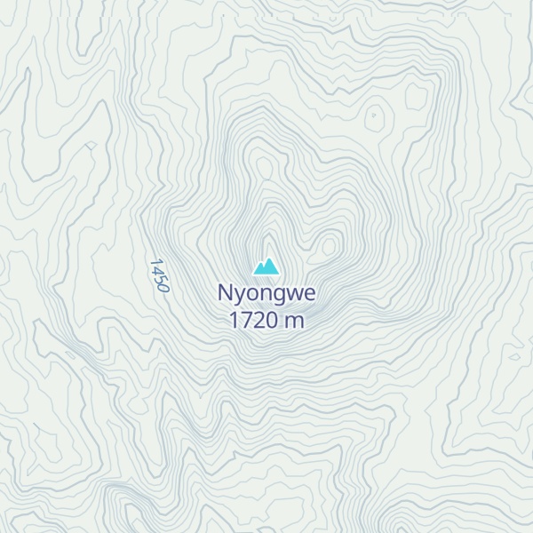 Map of Nyongwe