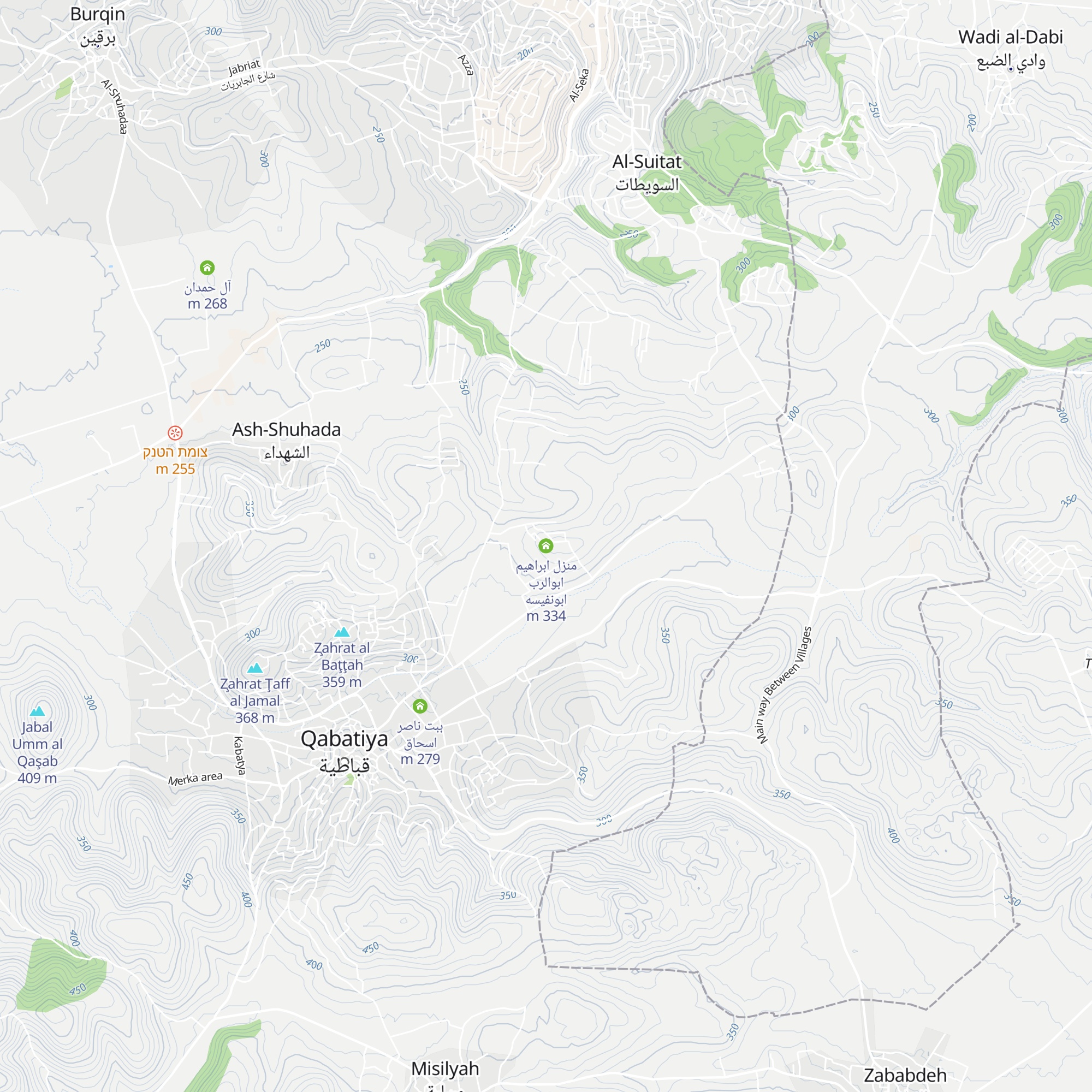 منزل ابراهيم ابوالرب ابونفيسه map