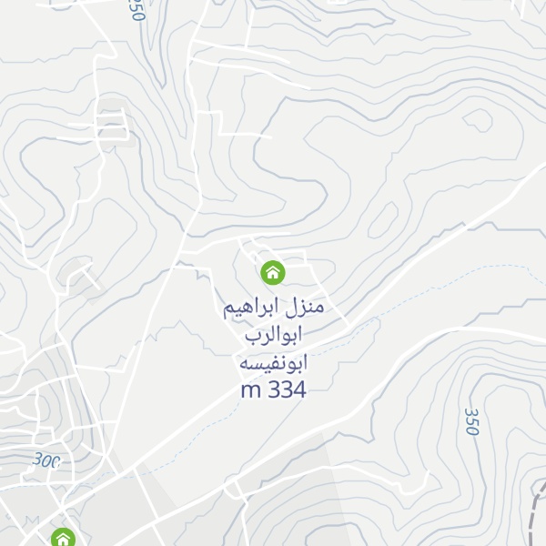 Map of منزل ابراهيم ابوالرب ابونفيسه