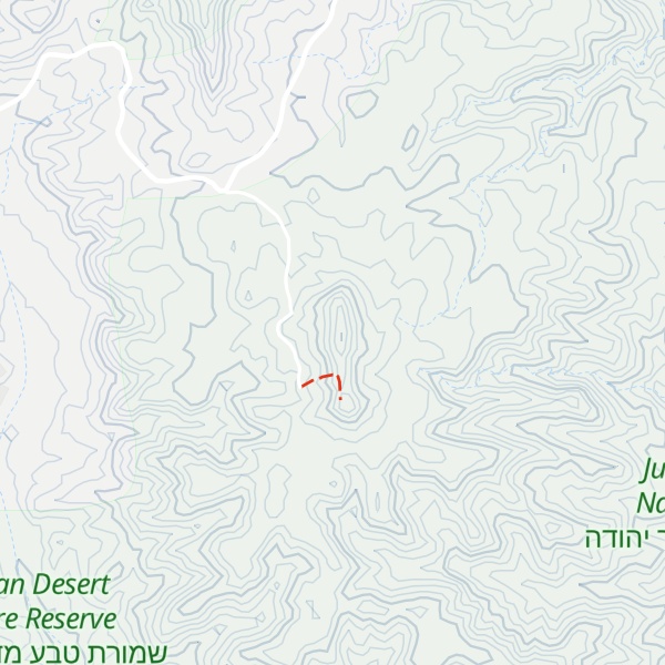 Map of Kannaim mountain