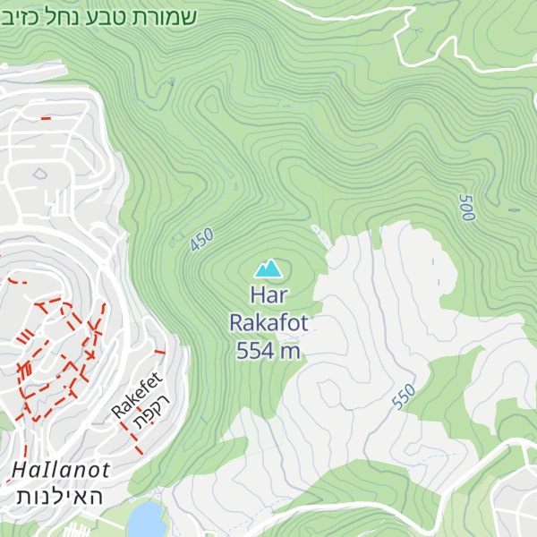 Map of Har Rakafot