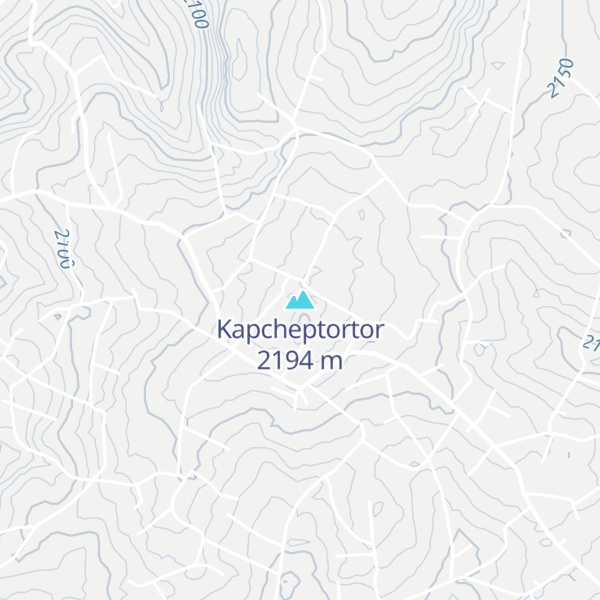 Map of Kapcheptortor