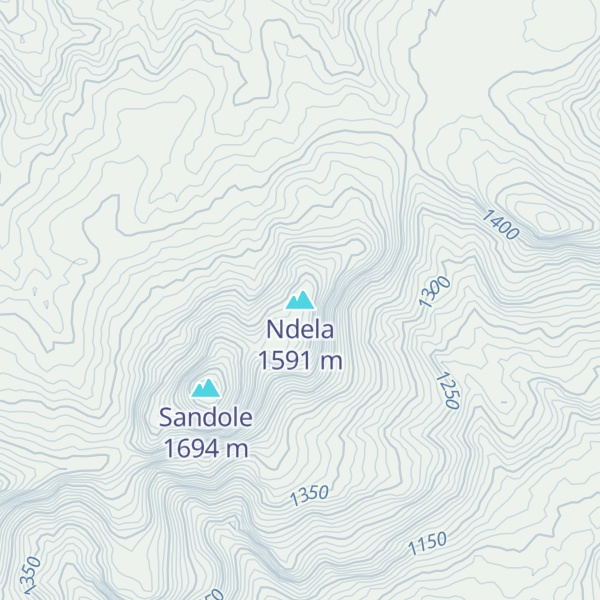 Map of Ndela