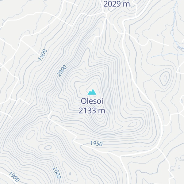 Map of Olesoi