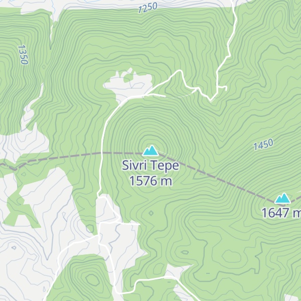 Map of Sivri Tepe