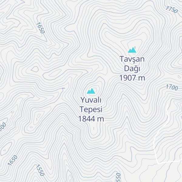 Map of Yuvalı Tepesi