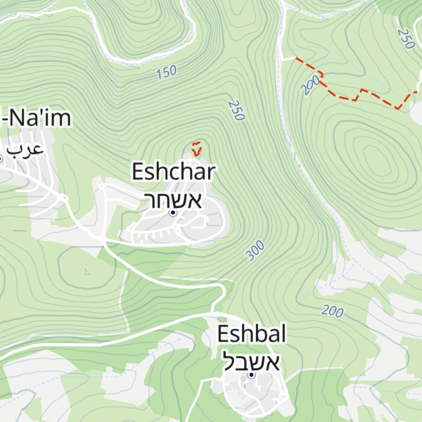 Map of Givat Qarad