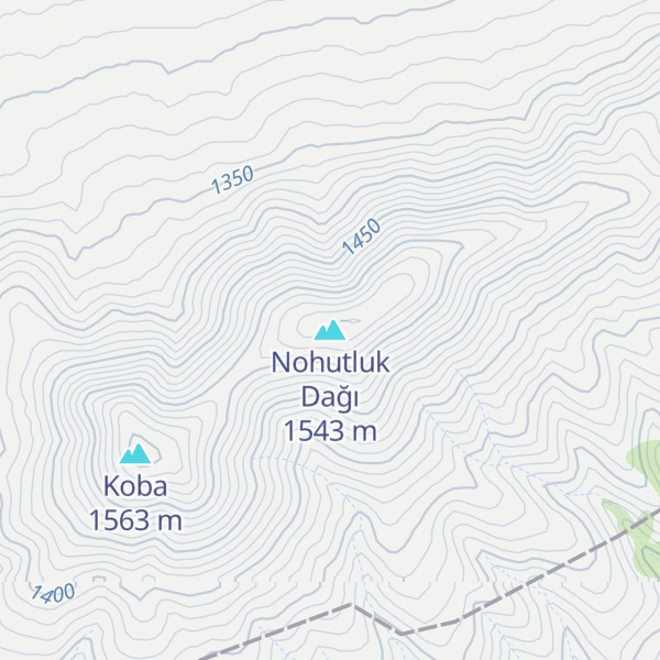 Map of Nohutluk Dağı