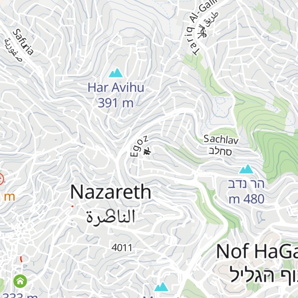 Map of Har Nadav