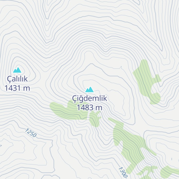 Map of Çiğdemlik
