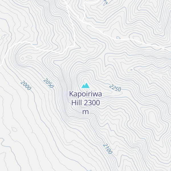 Map of Kapoiriwa Hill