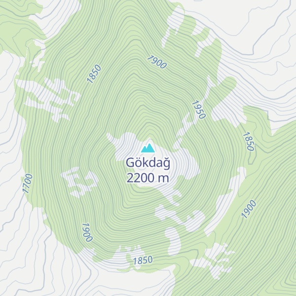 Map of Gökdağ