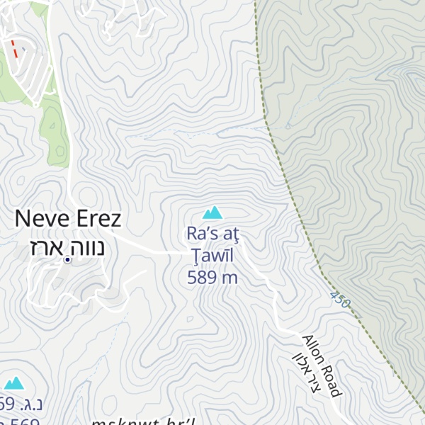Map of Ra’s aţ Ţawīl