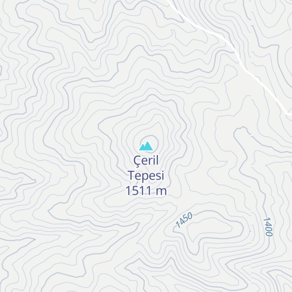 Map of Çeril Tepesi