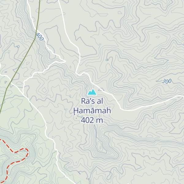 Map of Ra’s al Ḩamāmah