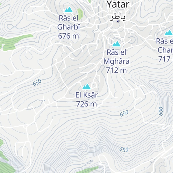 Map of El Ksâr