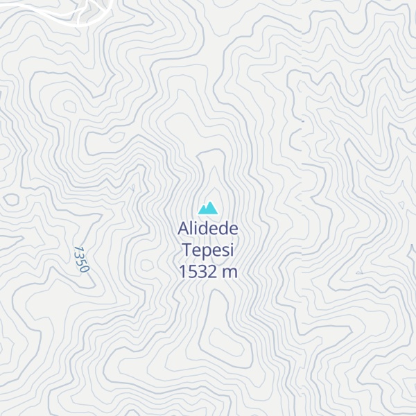 Map of Alidede Tepesi