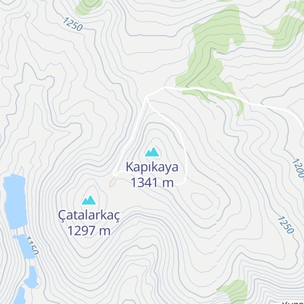 Map of Kapıkaya