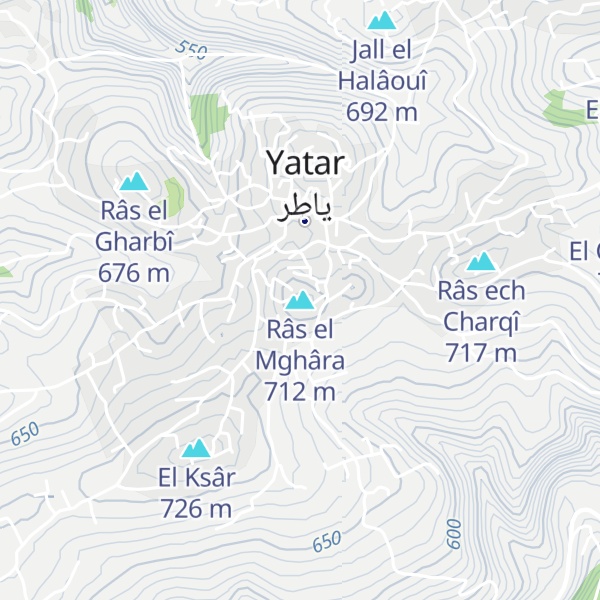Map of Râs el Mghâra