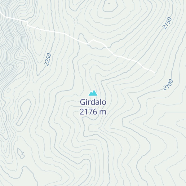 Map of Girdalo