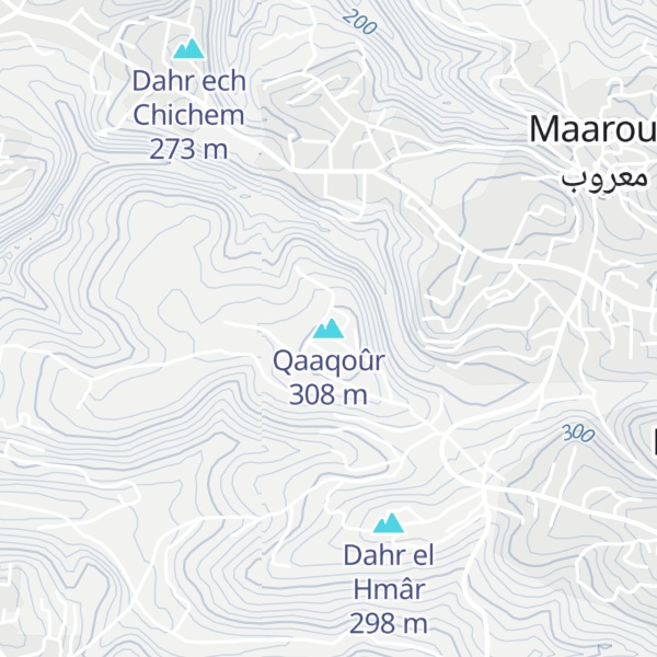 Map of Qaaqoûr