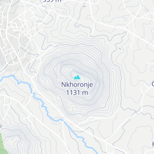 Map of Nkhoronje
